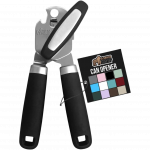 Gorilla Grip Heavy Duty Smooth Edge Manual Can Opener and Bottle Opener