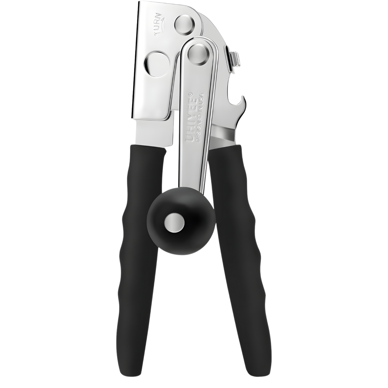 UHIYEE Commercial Manual Can Opener: Heavy Duty & Extra-Long Handle
