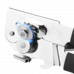 BreadTalk Manual Can Opener with Magnetic Lid Lifter: Heavy-Duty & Ergonomic