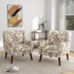 Mid-Century Modern Accent Chair - Button Tufted Upholstered Armchair - Image 5
