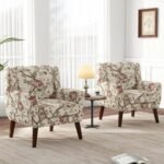 Mid-Century Modern Accent Chair - Button Tufted Upholstered Armchair - Image 6